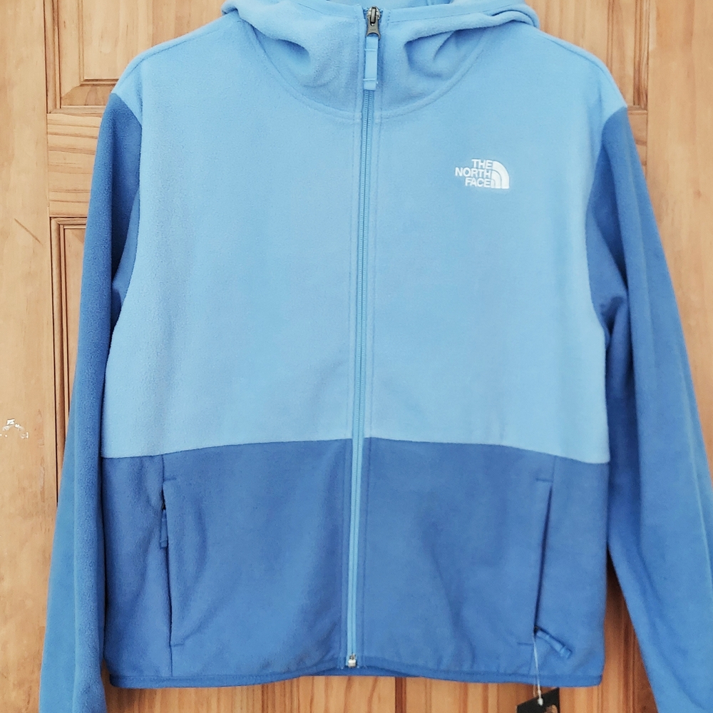 The North Face Virtual Pastel Blue Fleece Jacket Women's Size Small NWT Preppy